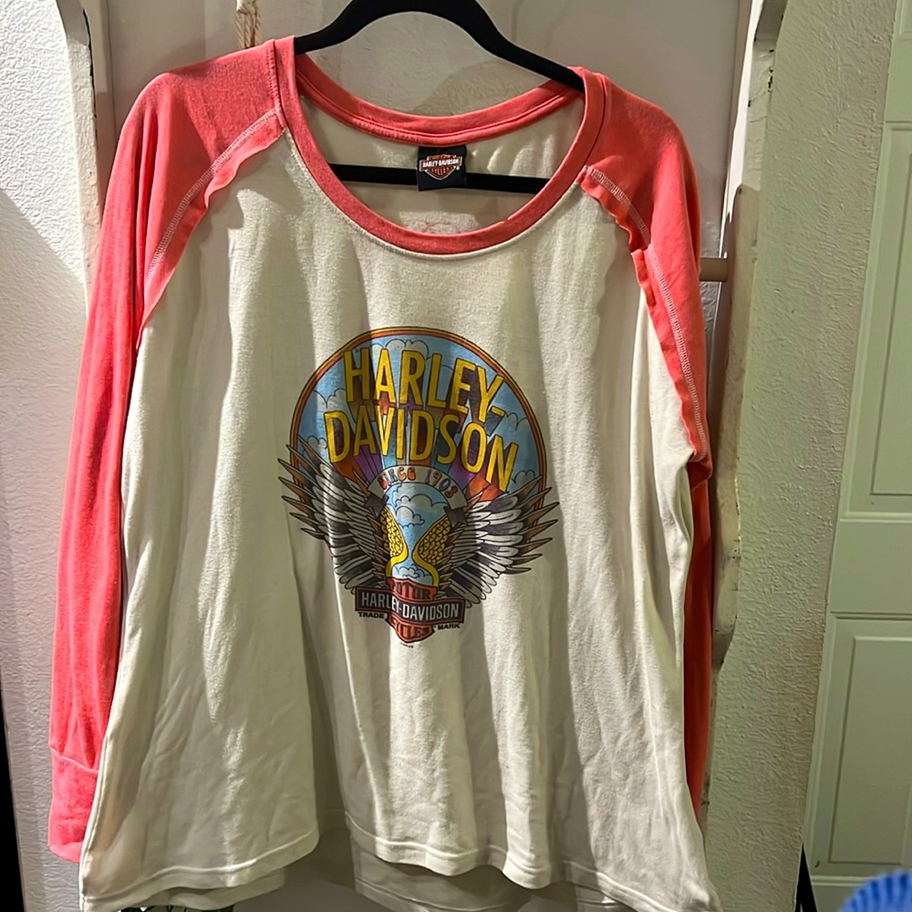 Long sleeve vintage Harley shirt.